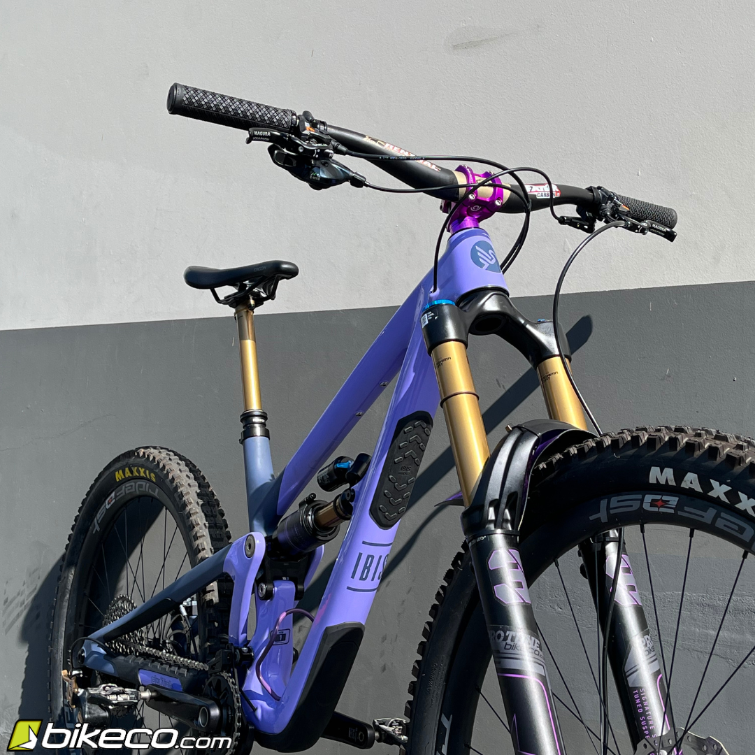 2024 Custom Lavender Haze Ibis HD6 built but the Pros at BikeCo.com